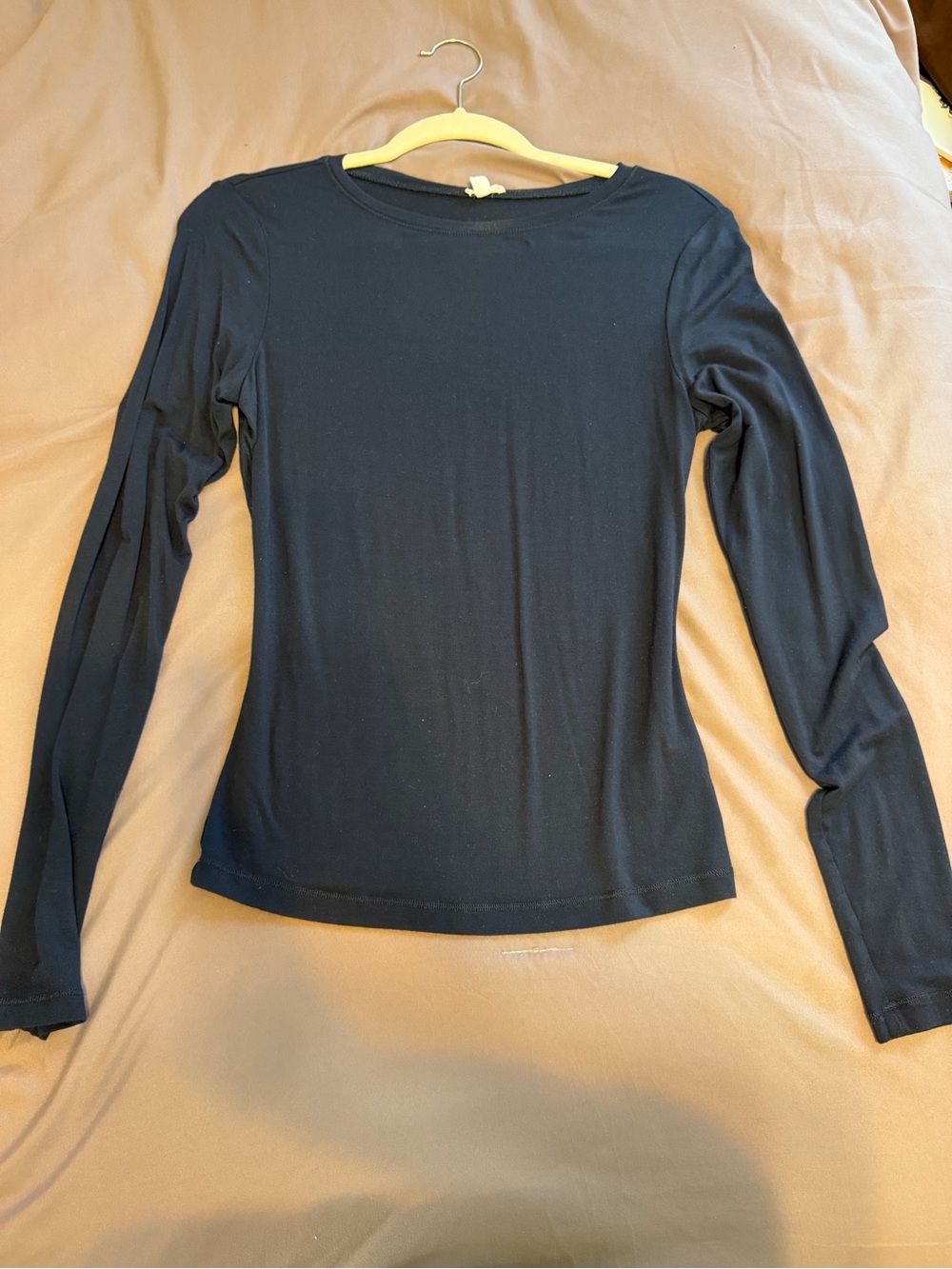Garage Navy Blue Long-Sleeve Tee